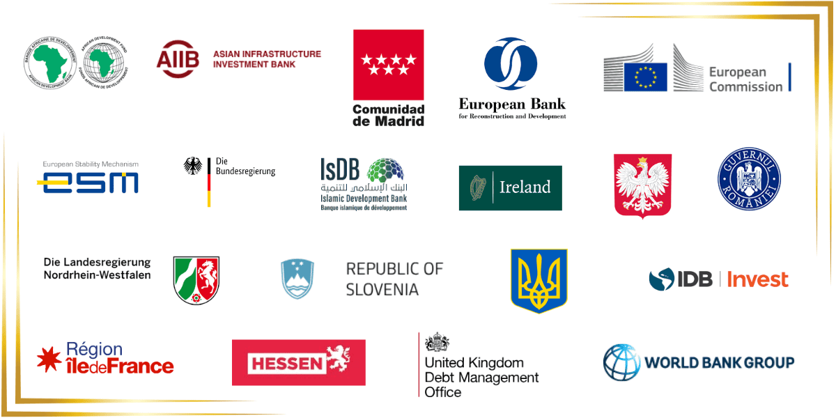 Global Borrowers 2025 Issuer Attendee Logos
