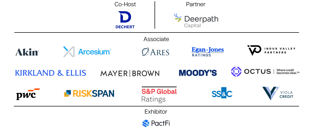 Private Credit Connect East Sponsors