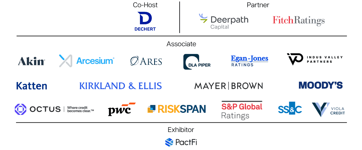 Private Credit Connect East Sponsors