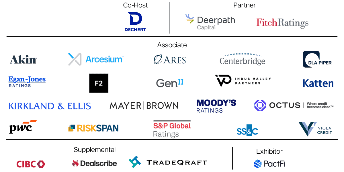 Private Credit Connect East Sponsors