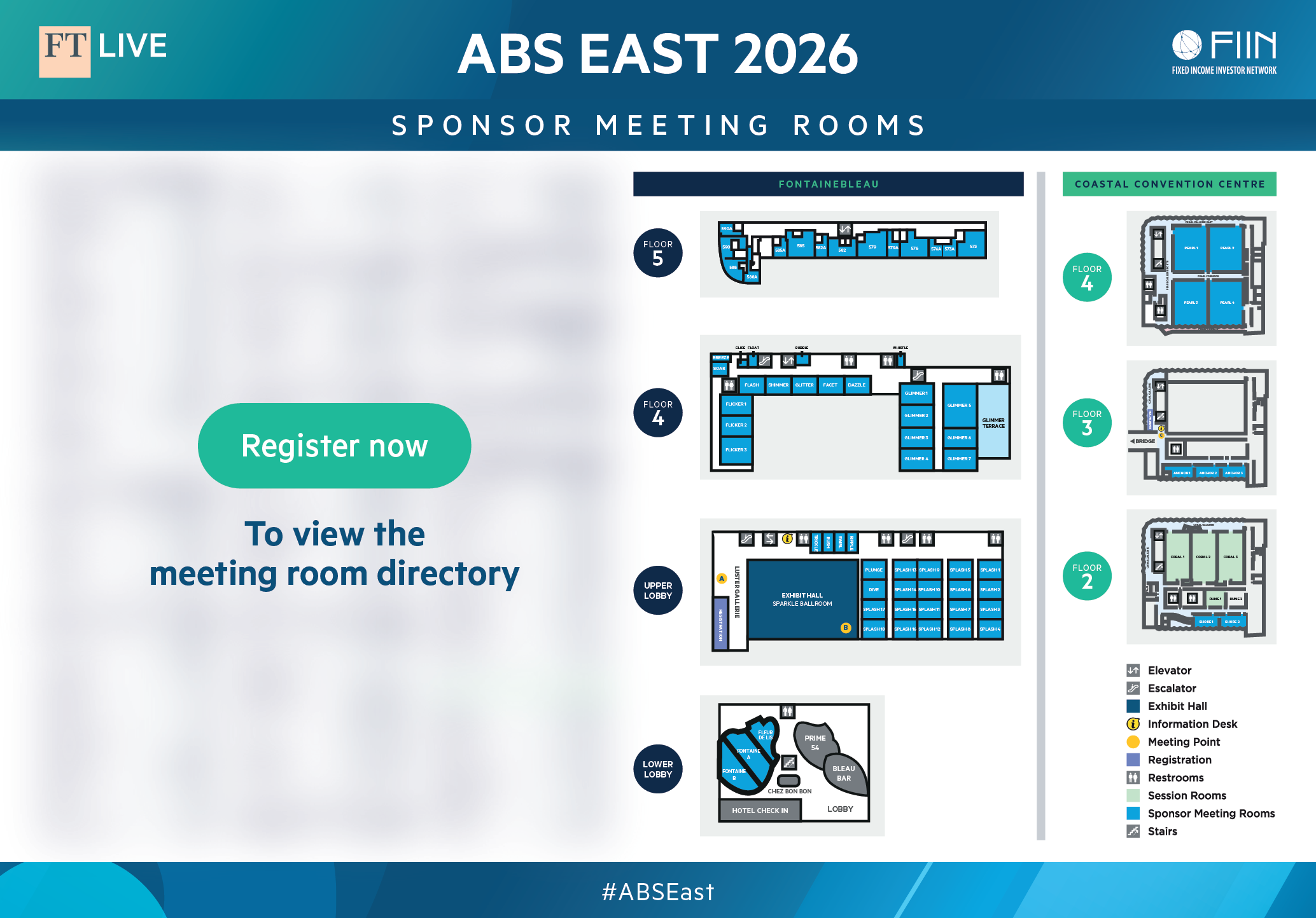 ABS East 2026 Meeting Locations Directory