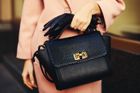 Black Leather Handbag