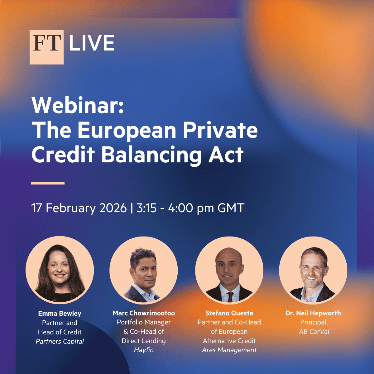 European Private Credit Balancing Act webinar