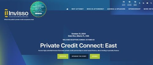 Invisso launches new event: Private Credit Connect: East