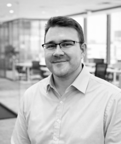Speaker profile image for Elliott Bermundez-Galton