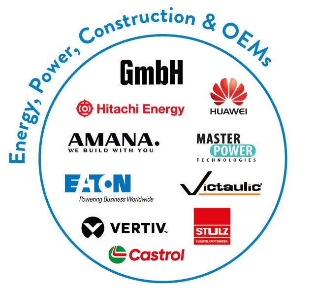 Energy, Power, Constructions and OEMs