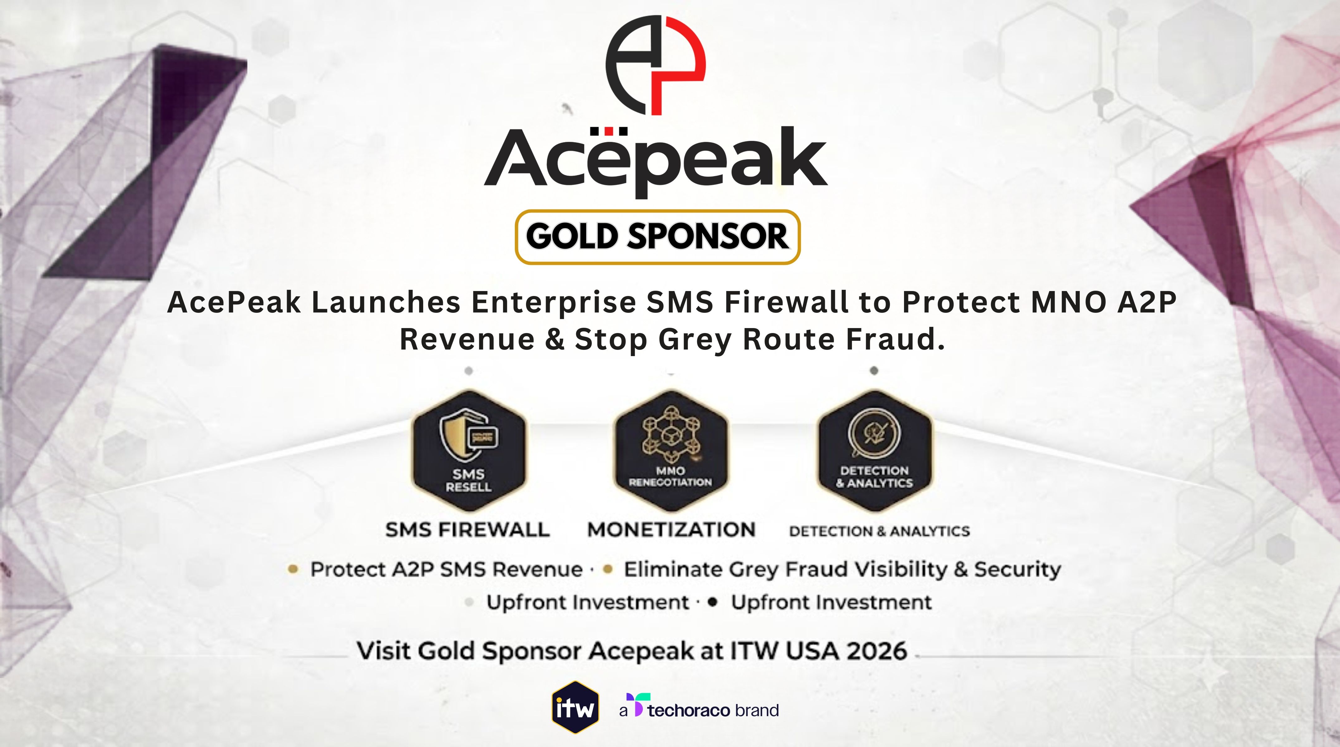 AcePeak Introduces Enterprise SMS Firewall to Help MNOs Protect A2P Revenue and Eliminate Grey Route Fraud