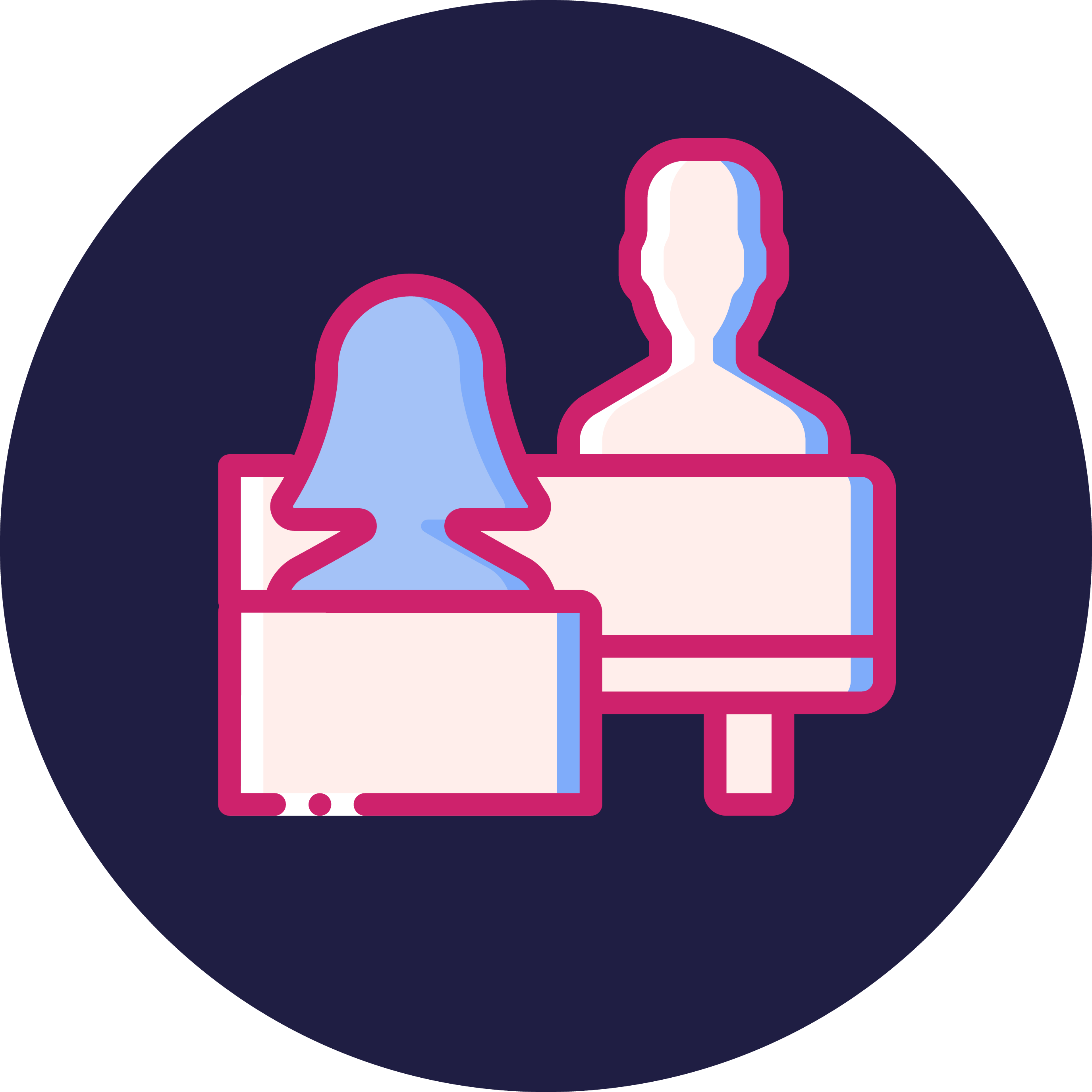 Icon image of two people sat opposite each other on a table
