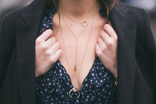 Trendy Golden Chain Necklace