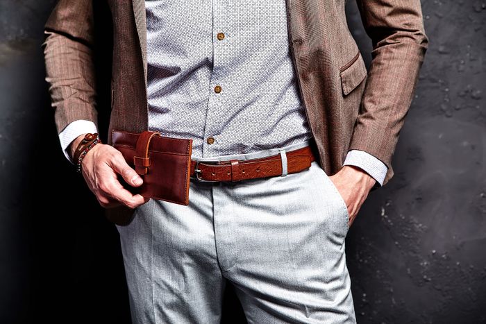 Elegant Brown Suit