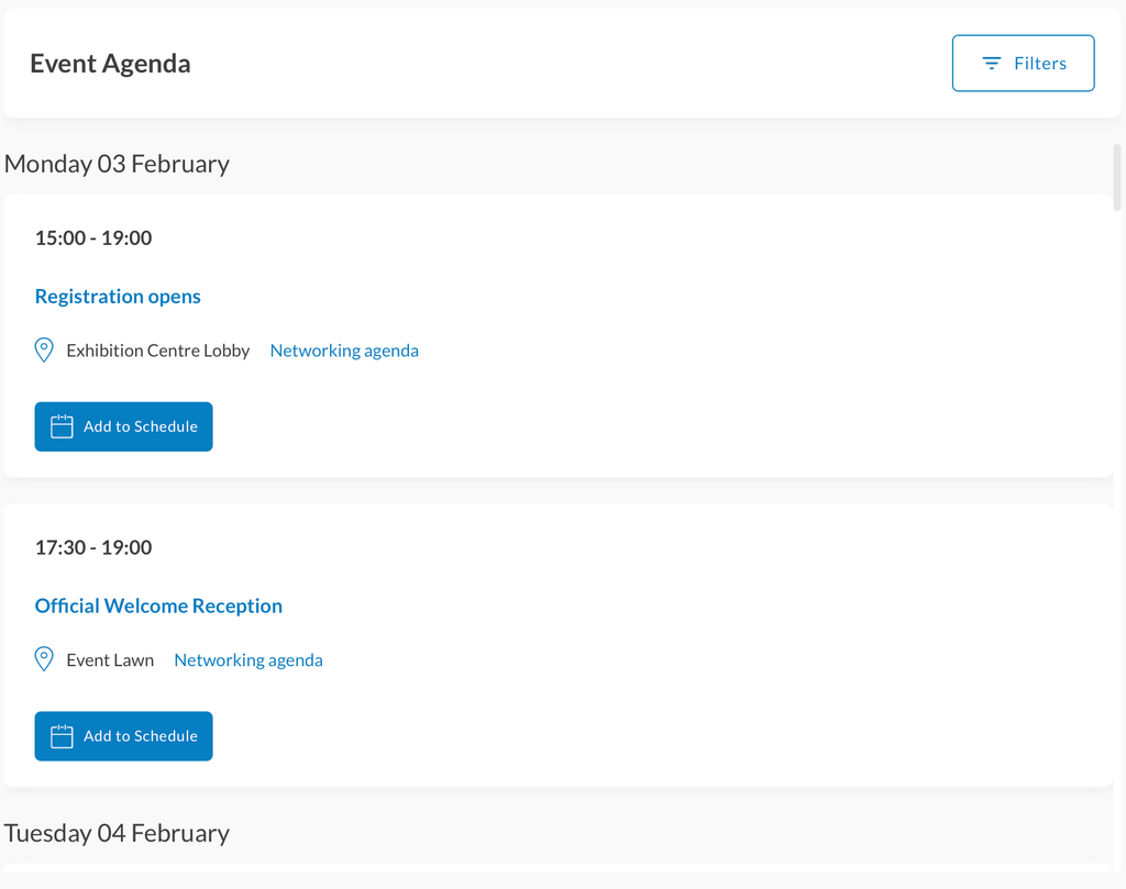 techoraco event app