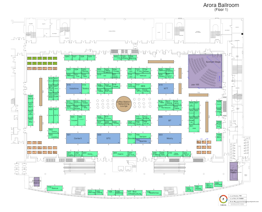 Capacity Europe 2024 Floorplan