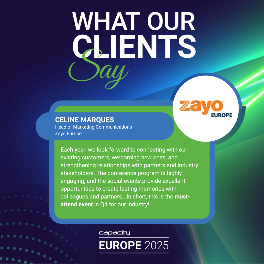 Head of Marketing Communications Zayo Europe