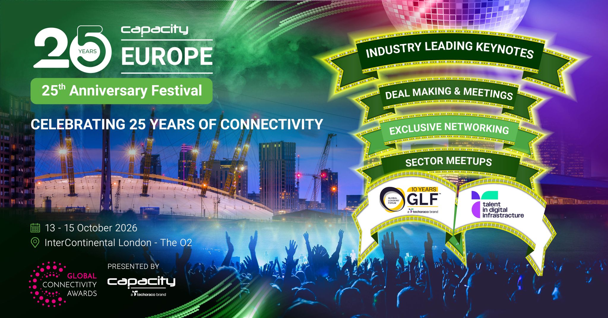 Poster image of celebrating 25 years of capacity europe