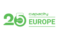 Capacity Europe official event logo in green for the 2026 digital infrastructure conference.