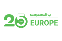 Capacity Europe official event logo in green for the 2026 digital infrastructure conference.