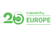 Capacity Europe official event logo in green for the 2026 digital infrastructure conference.
