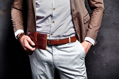 Elegant Brown Suit