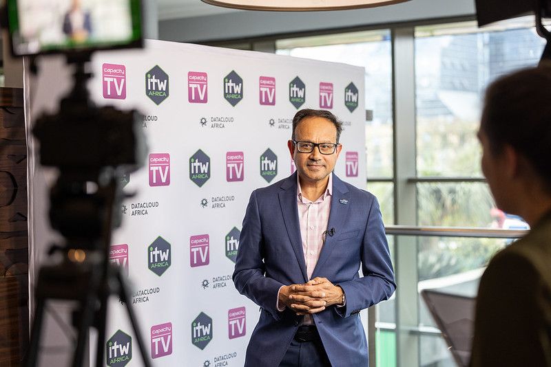 TV Interview at Datacloud Africa
