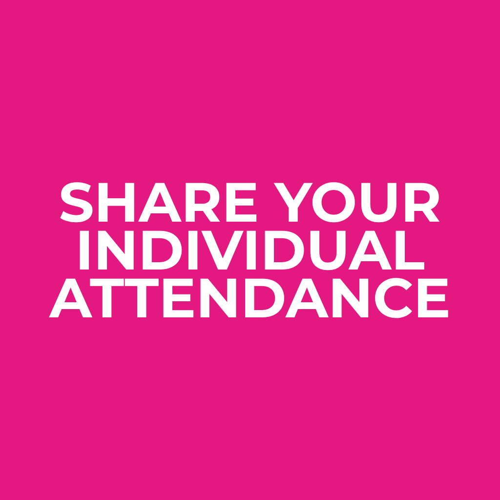 Share your attendance