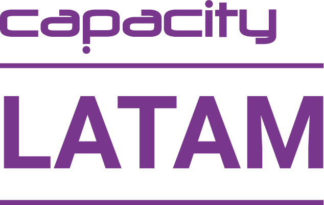Capacity LATAM logo in purple