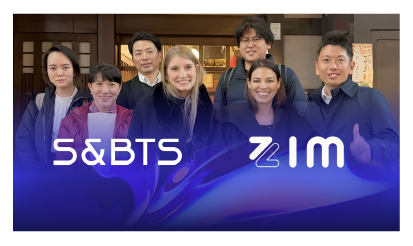 SBTS - group of members smiling whilst having their photo taken