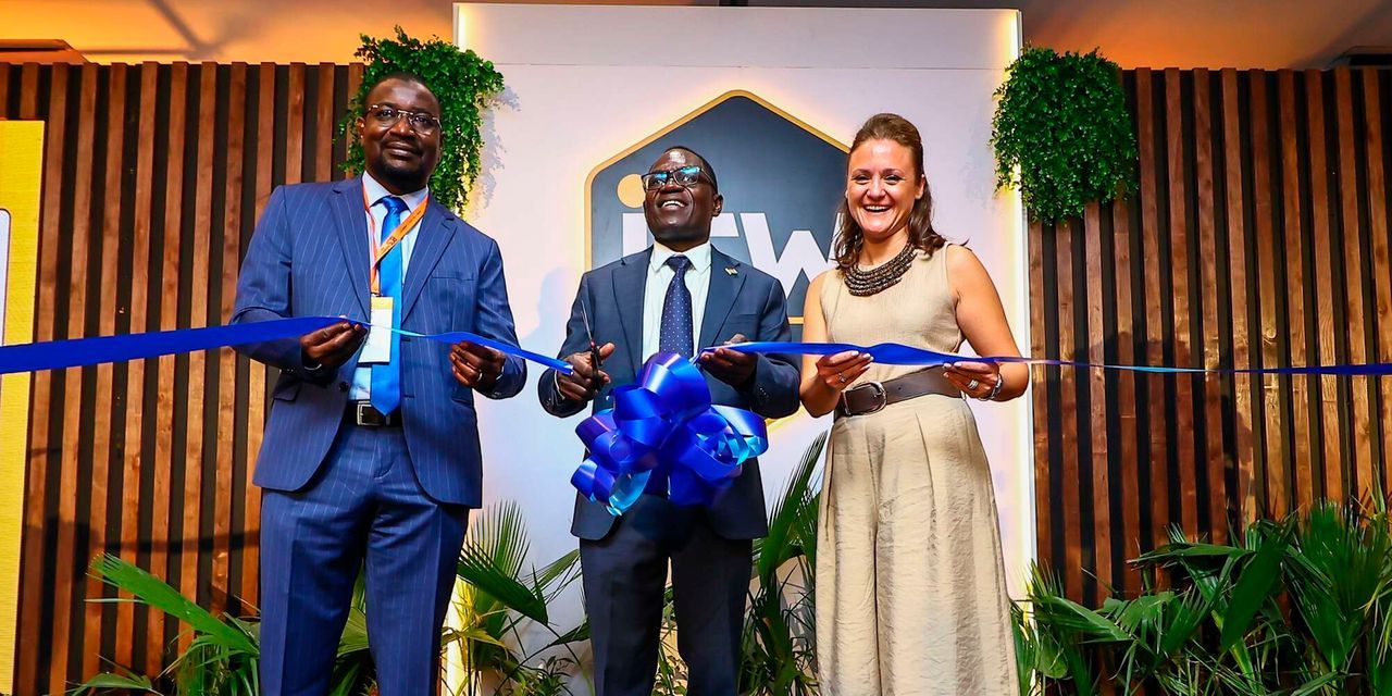 Niger Minister of Communication Adji Ali Salatou, PS for the State Department for Broadcasting and Telecommunications, Stephen Motari Isaboke and Managing Director, ITW & GLF, Techoraco Silvia Peneva, during the opening of ITW Africa 2026 at the Radisson Blu Hotel in Nairobi on September 8, 2026. 