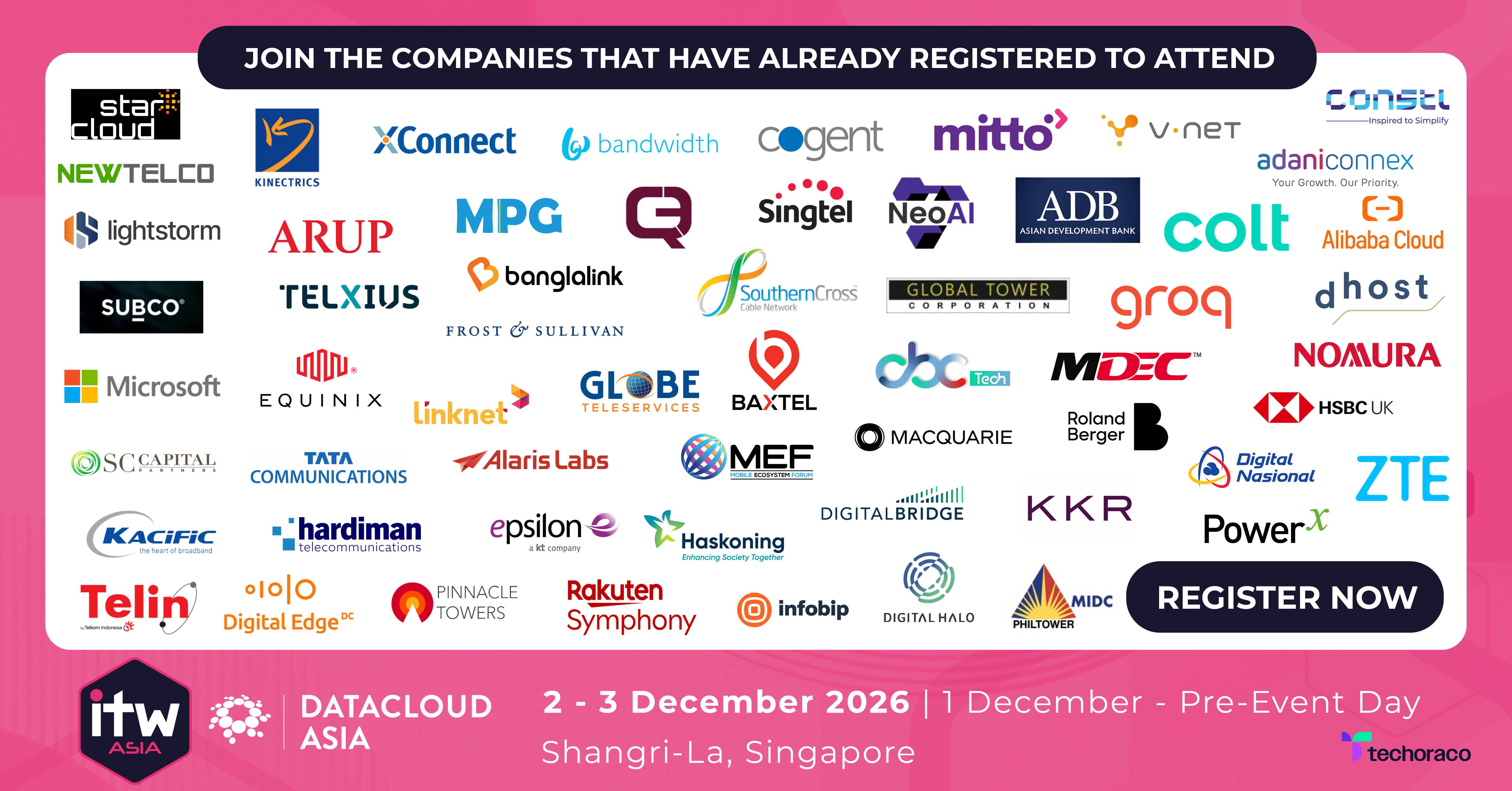 ITW Asia - Who Is Attending! 