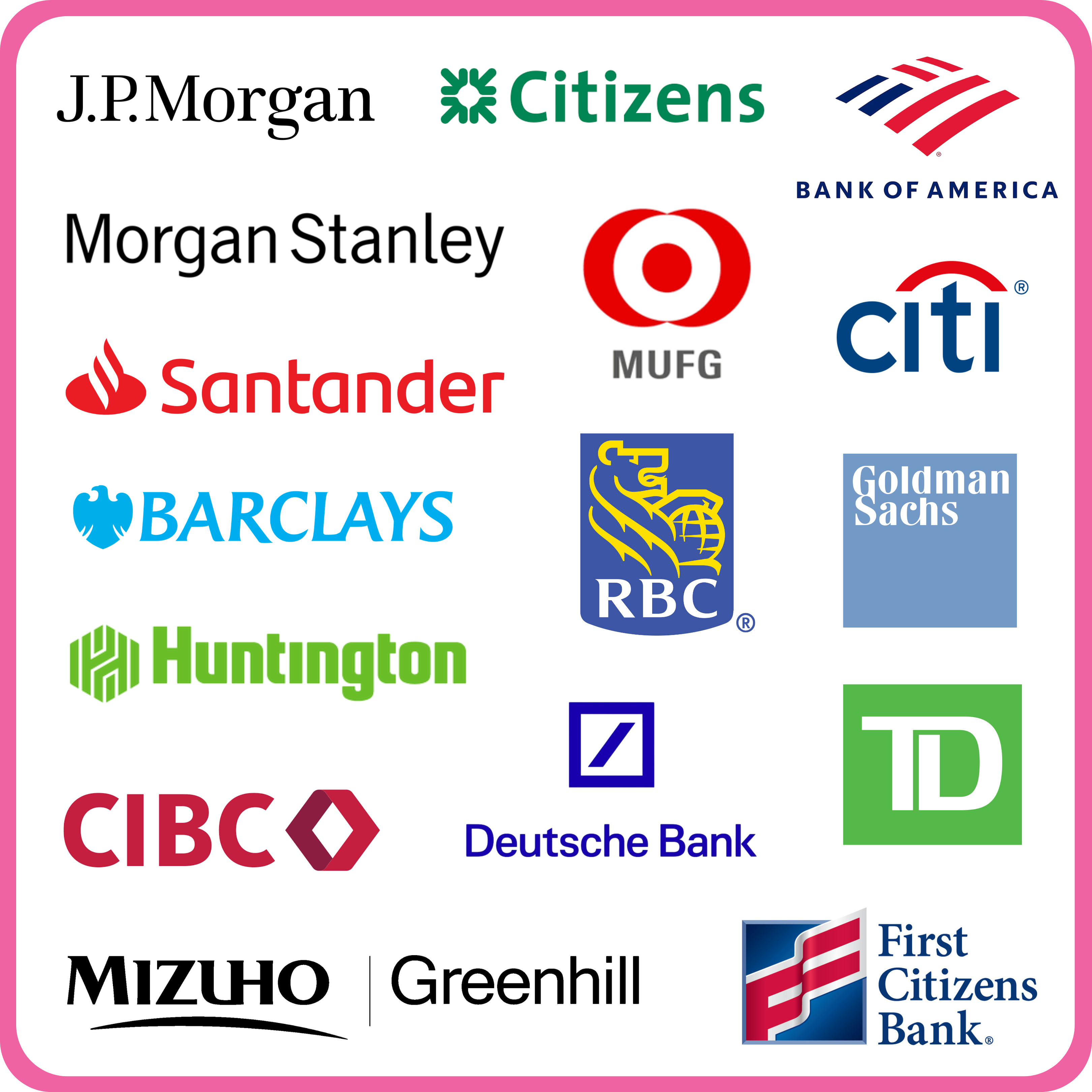 Banks Who Attend Metro Connect USA