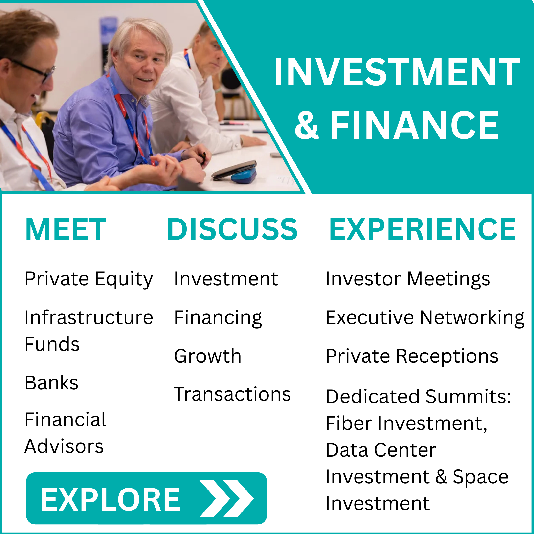 Why Finance and Investment Companies Attend