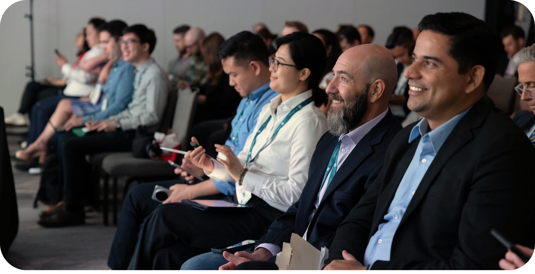 The Crowd Clapping at Metro Connect Fall