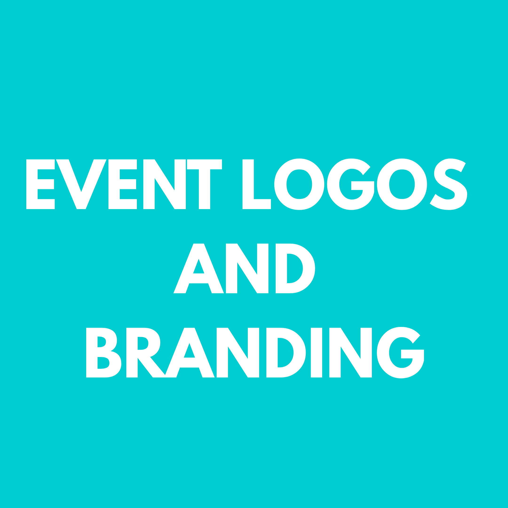 Event Logos and Branding