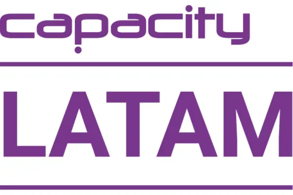 Capacity latam logo in purple