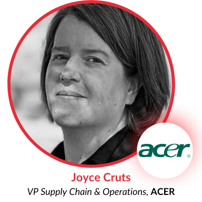 Joyce Cruts, VP Supply Chain & Operations, ACER