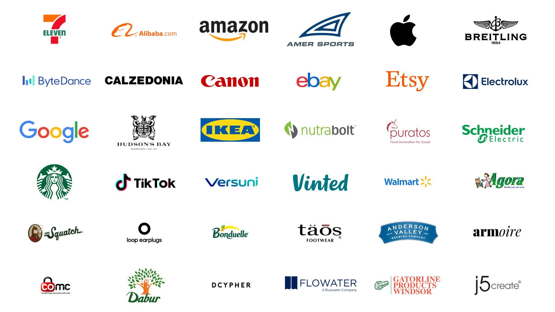 logos for deliver america retailers