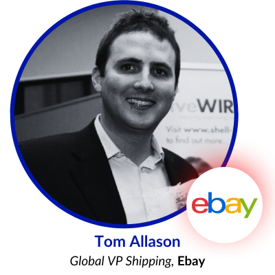 Tom Allason, Global VP Shipping, Ebay