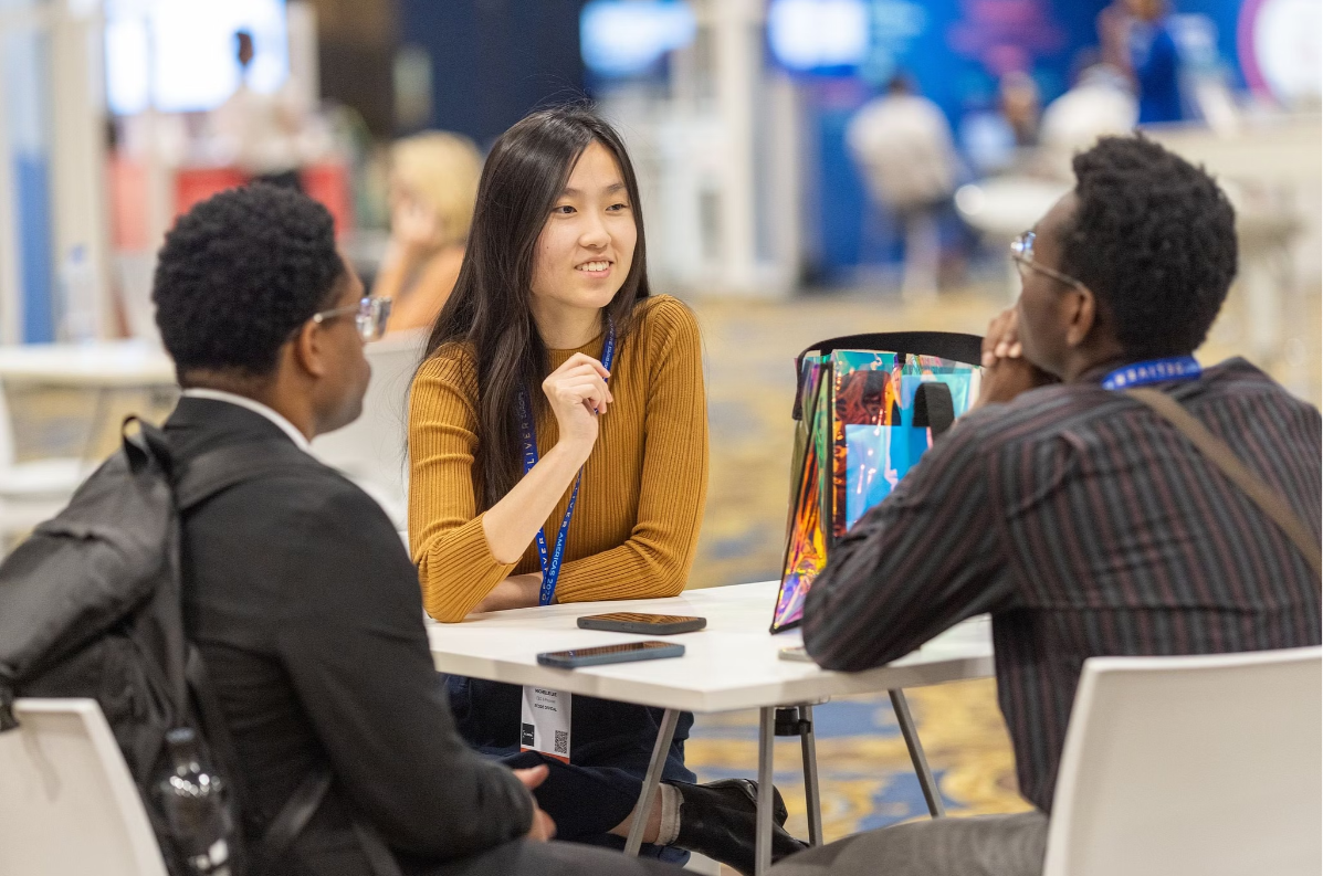 people meeting at DELIVER event