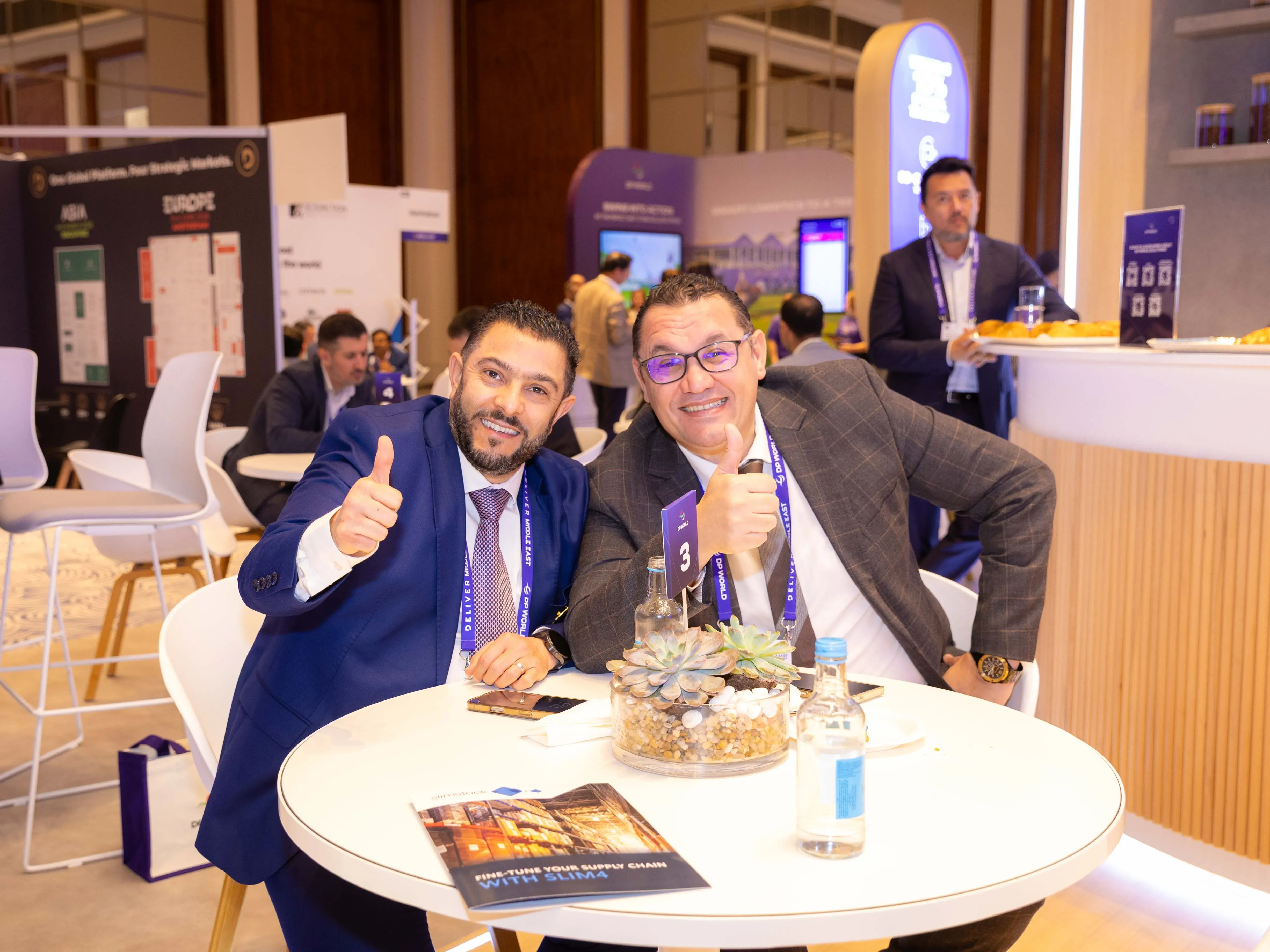 THUMBS UP AT DELIVER MIDDLE EAST