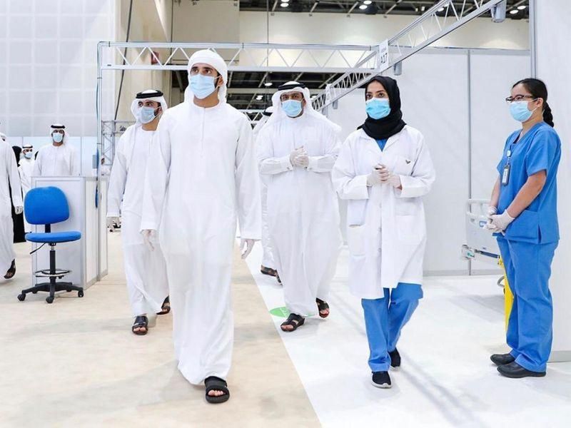 Dubai World Trade Centre turned into 3,000-bed field hospital