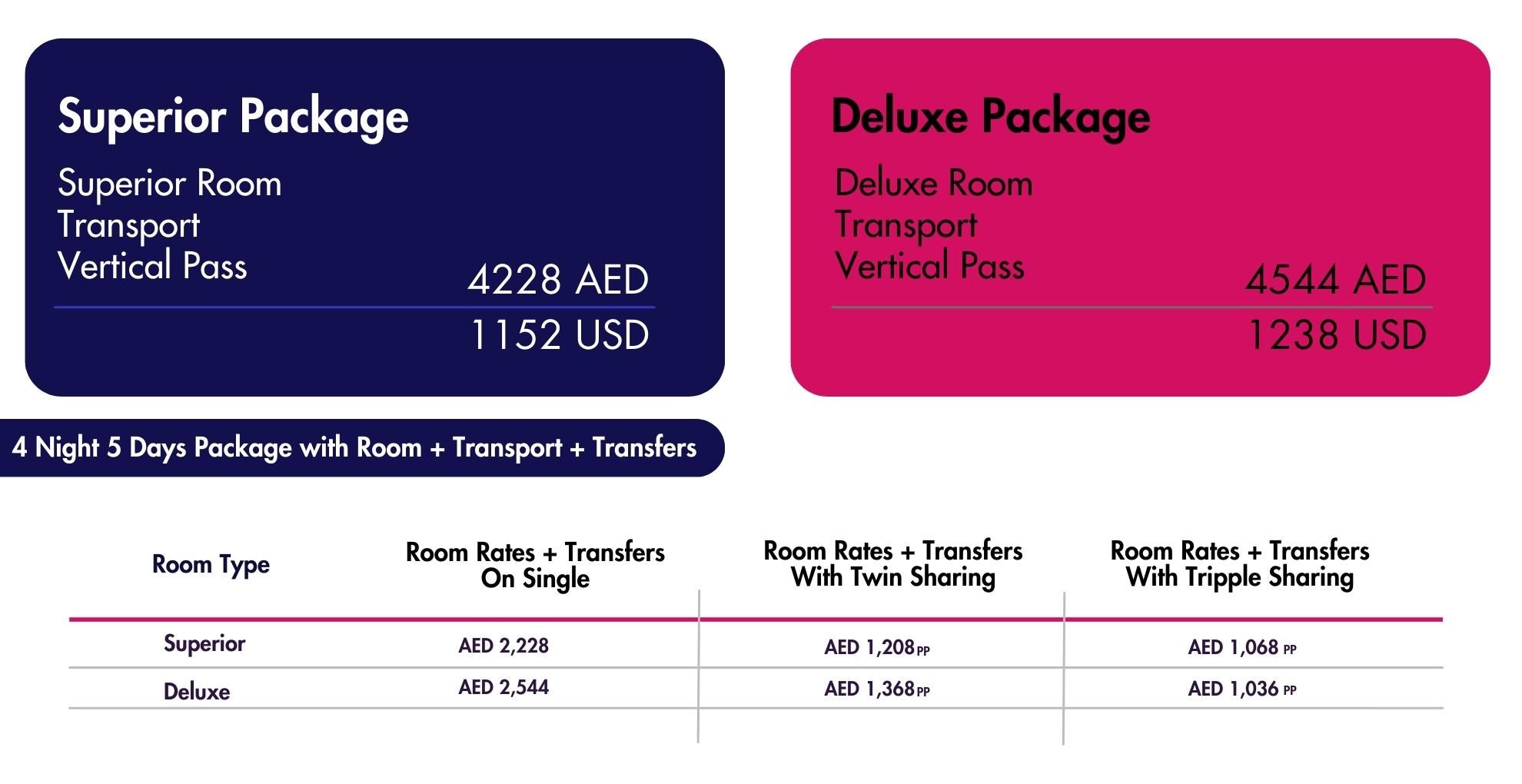 Hotel package new