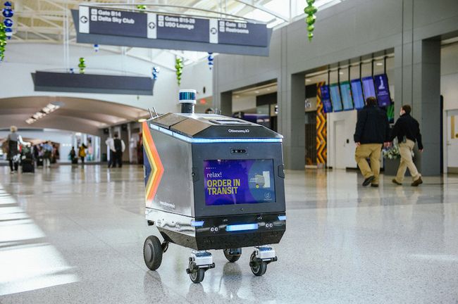 Ottonomy provides ‘first’ fully autonomous delivery robots for airport