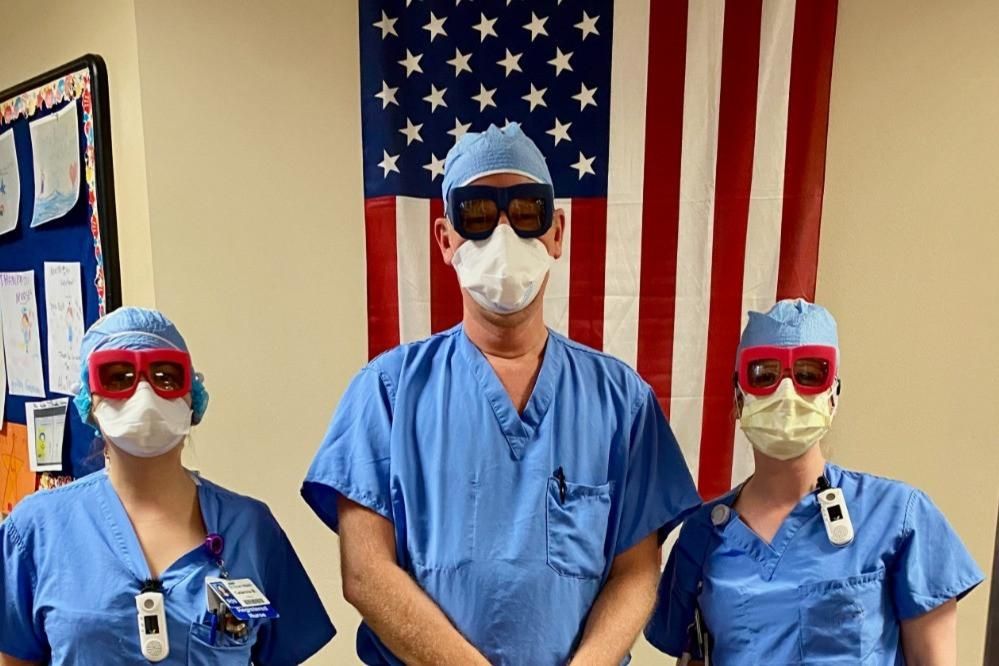 3D-printing startup making custom eyewear for healthcare workers