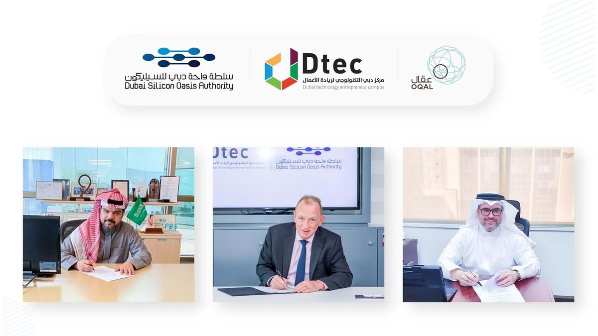 Dubai’s Dtec teams up with Oqal network to promote entrepreneurship in the Gulf