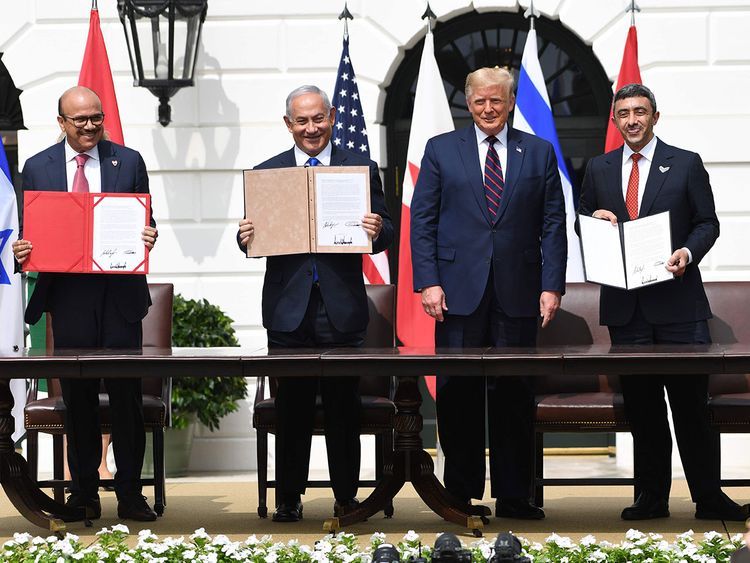 Historic UAE-Israel peace deal signed in Washington