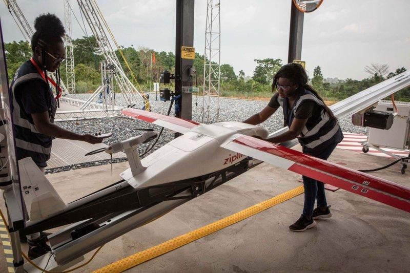 African startup uses drones to deliver COVID-19 tests