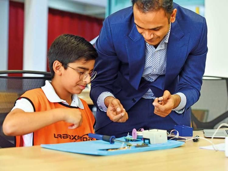 Students get to learn about space by doing