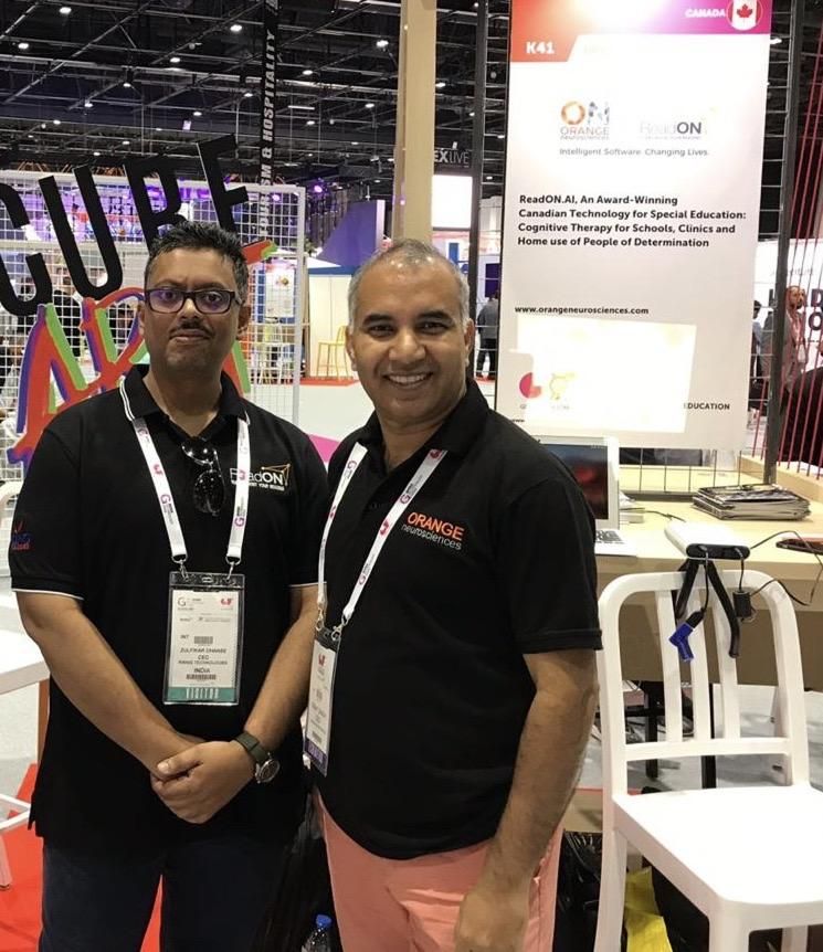Orange Neurosciences, Canada in association with Rising Technologies, Bahrain launches award-winning SaaS technology, ReadON.ai for Special Education at GITEX 2019