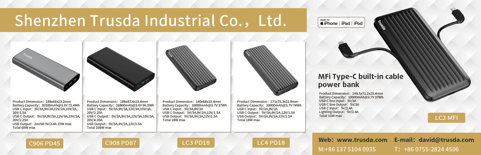 Shenzhen Trusda Industrial Co., Ltd.
