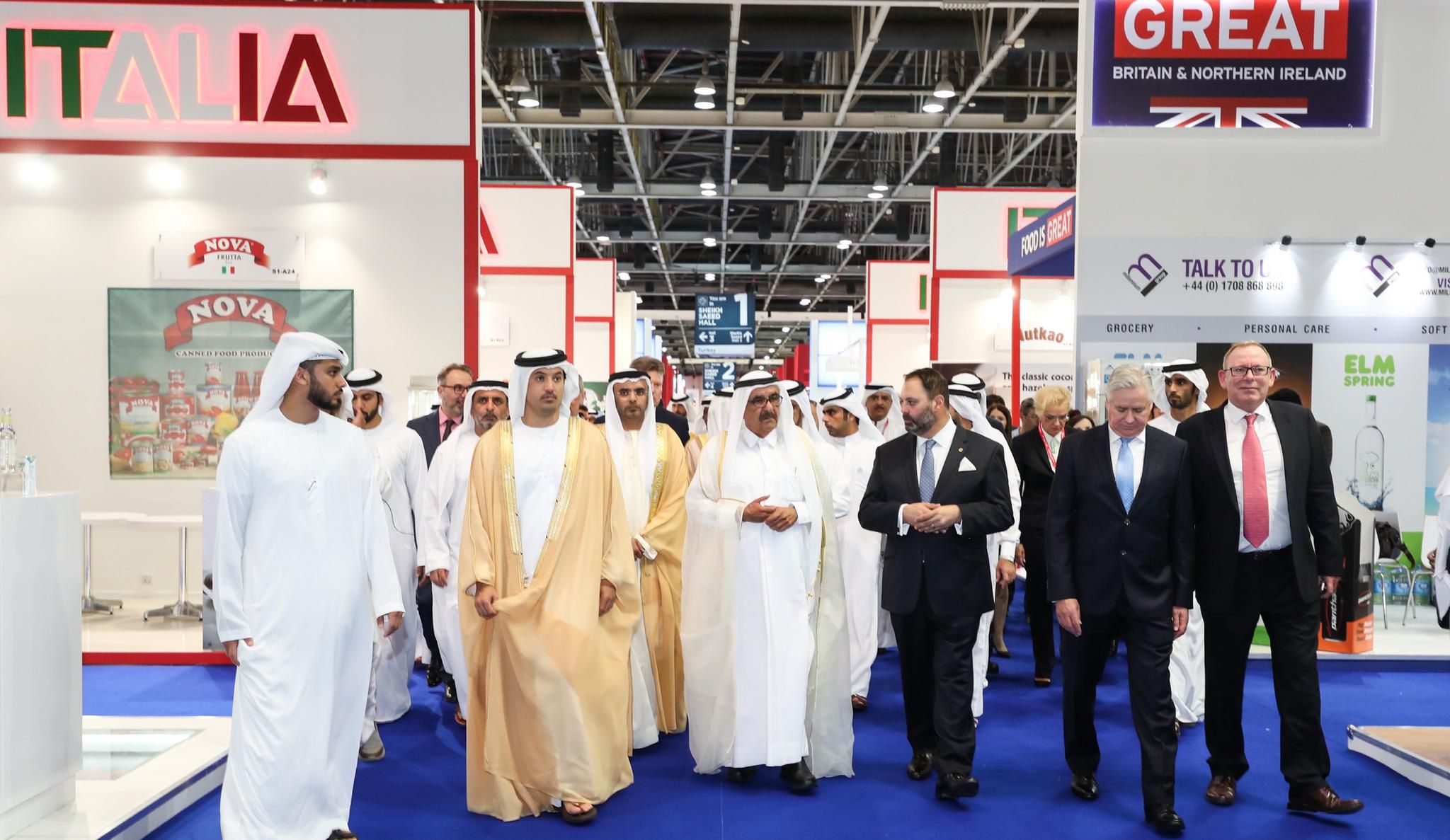 HH Sheikh Hamdan Bin Rashid Al Maktoum, Deputy Ruler of Dubai and UAE Minister of Finance, Opens Trend-Setting Gulfood 2018