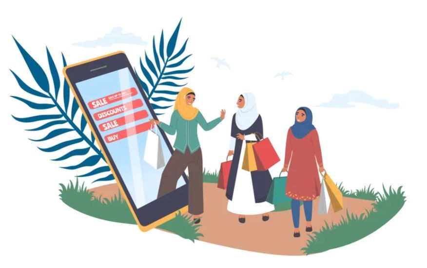 Saudi Arabia with over 36000 new online stores